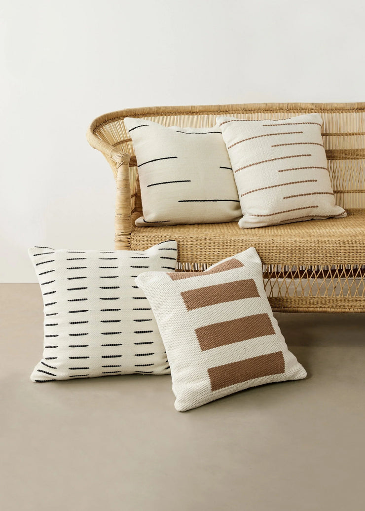 Zuri Hand-Loomed Wool Throw Pillow - Fluent Trends