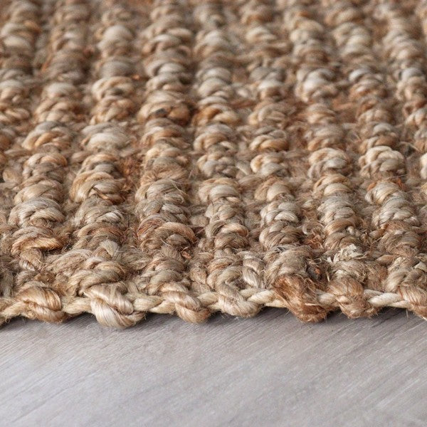 2x3 Feet Jute Hand-Woven Braided Door Mat Area Rug