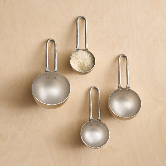 Forge Pewter Measuring Scoops - Set of 4 Powered by People