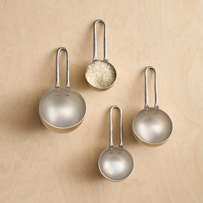 Forge Pewter Measuring Scoops - Set of 4 - Fluent Trends