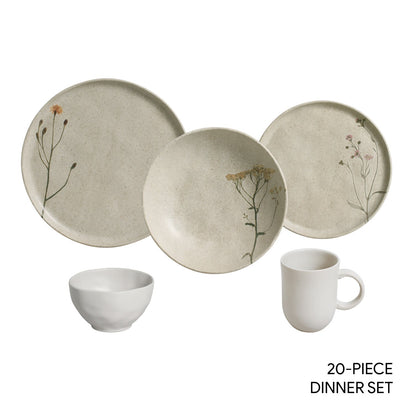 20 Pc. Dinnerware Set Powered by People