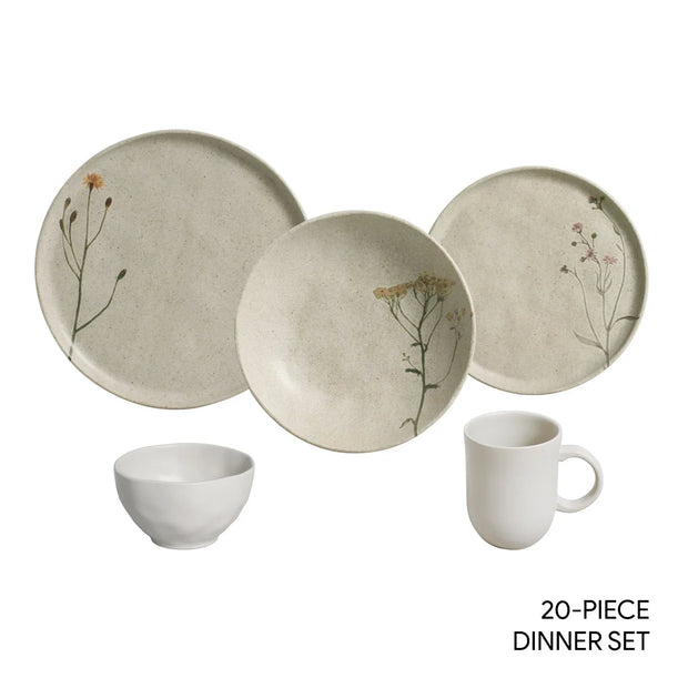 20 Pc. Dinnerware Set - Fluent Trends
