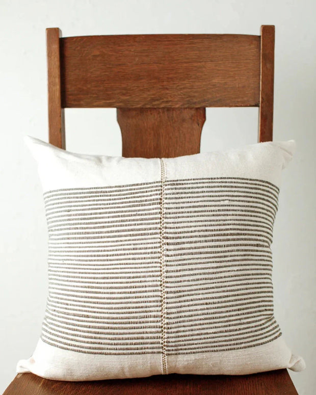 18" Riviera Hand-Stitch Throw Pillow Cover - Fluent Trends