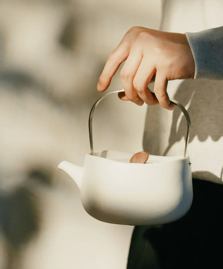 Leiph Self-heating Teapot Set - Deep Navy (SD) - Fluent Trends