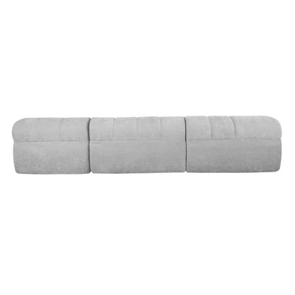 122' Modern L-Shaped Sectional Sofa with High-Density Sponge Right Hand Facing