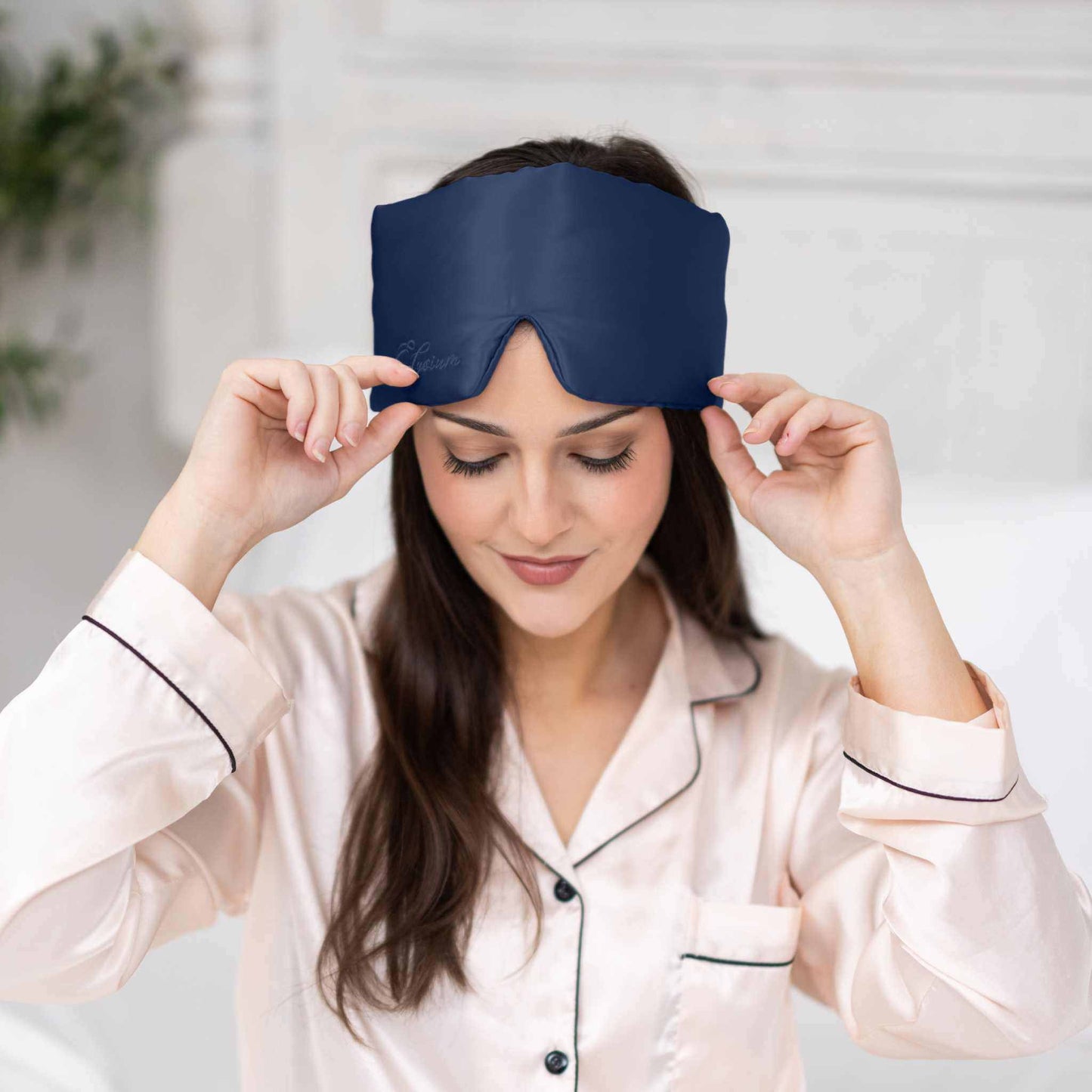 Silk Sleep Mask Greenleaf Linens