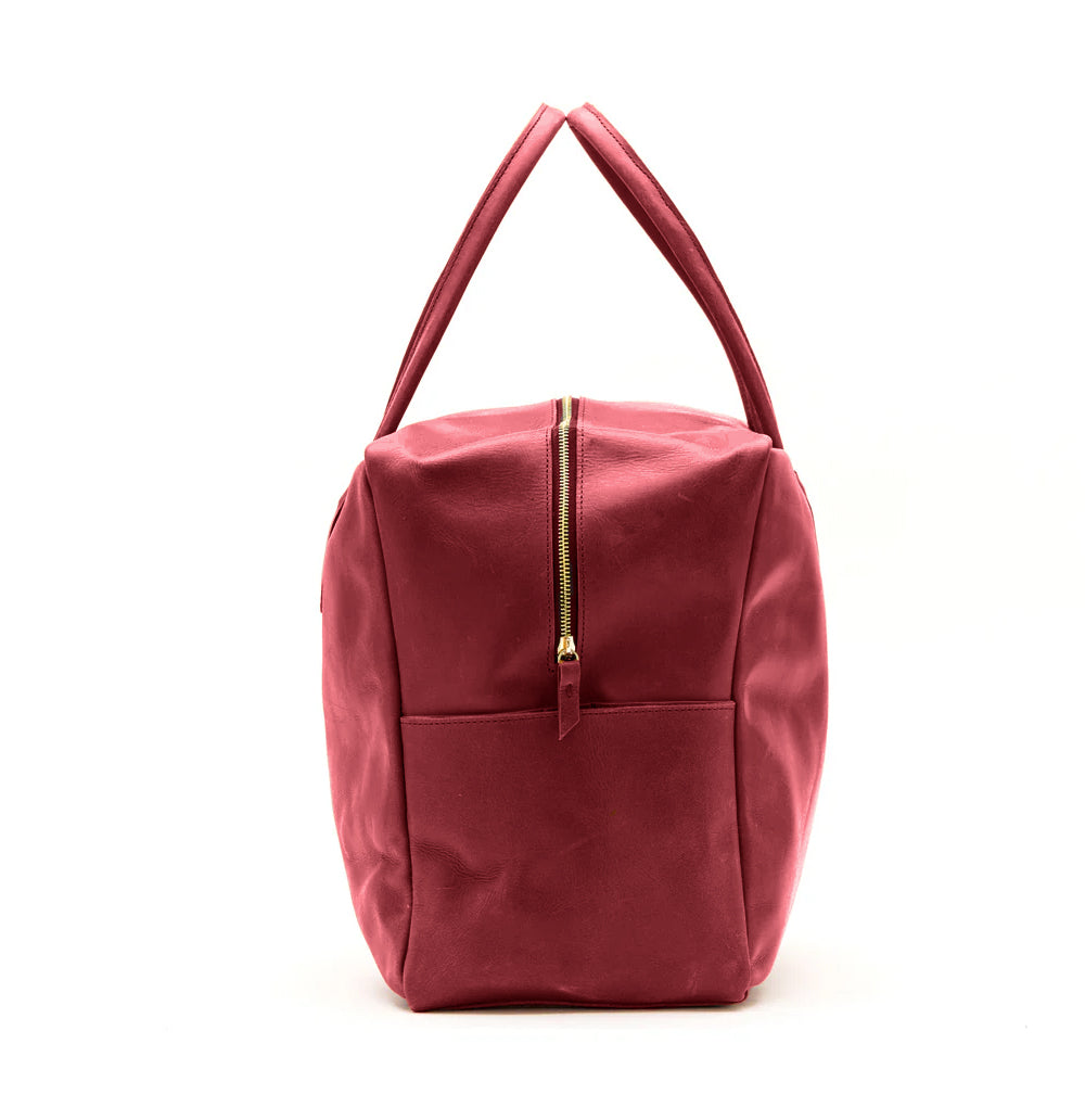 Bonnell Travel Bag | Natural Leather