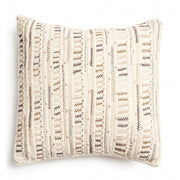 Dahli Brown Hand Embroidered Pillow - Fluent Trends