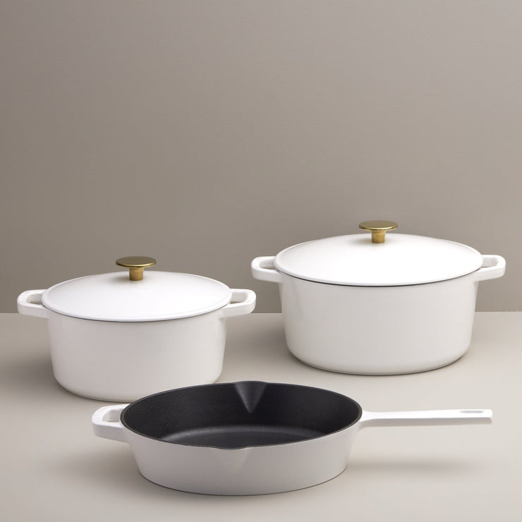 5-Piece Cast Iron Cookware Set - Fluent Trends Cookware Set