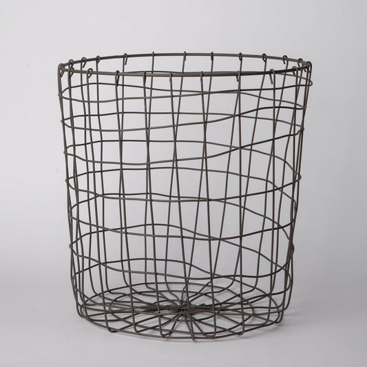 308 - Round Iron Basket - Fluent Trends