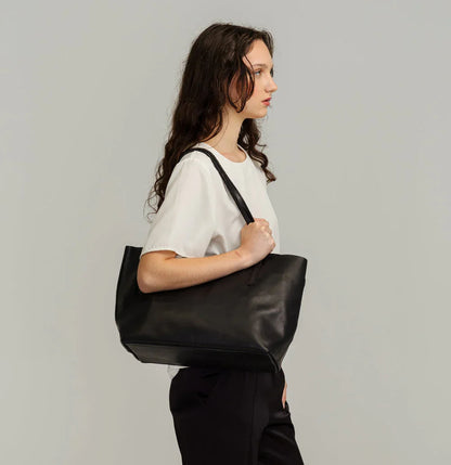 Lady Bird Carryall | Natural Leather