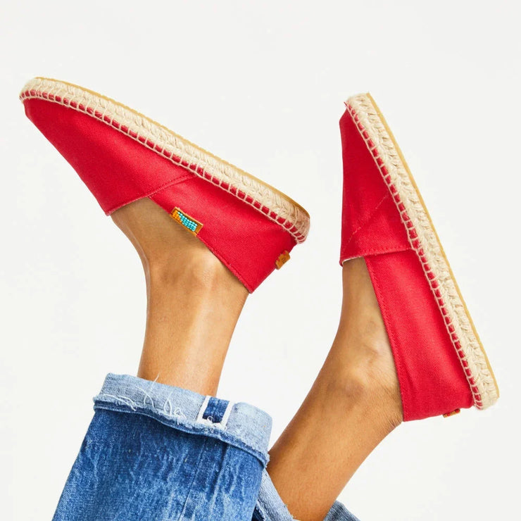 Classic Red Afridrilles Women | Men - Fluent Trends Afridrilles Women | Men Shoes