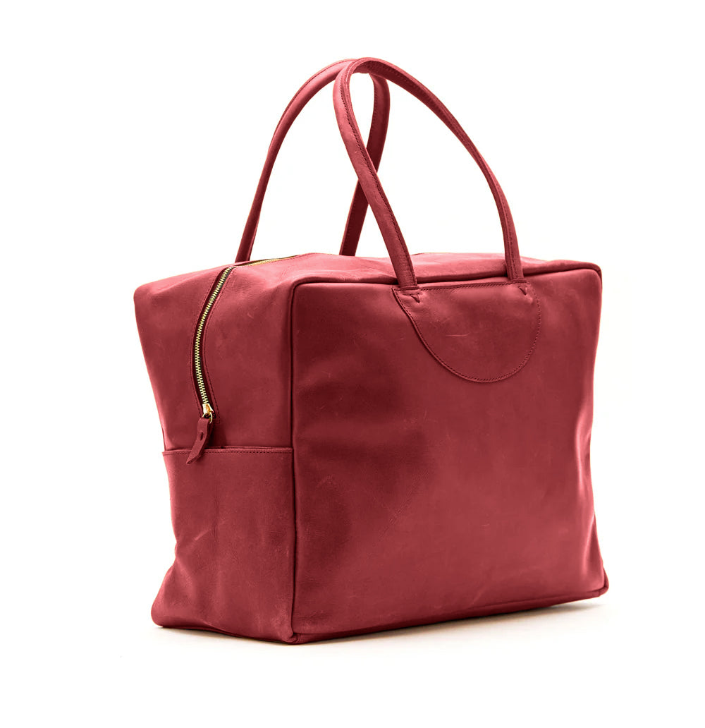 Bonnell Travel Bag | Natural Leather