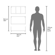 Modern Wall Mounted Floating Shelves, Set of 3 Rectangular Display Racks - Fluent Trends