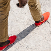 Classic Red Afridrilles Women | Men - Fluent Trends Afridrilles Women | Men Shoes