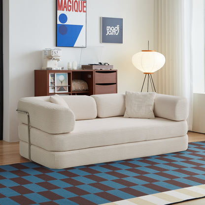 Floor Couch, Compressed ~ Convertible Floor Sofa Sleeper Bed