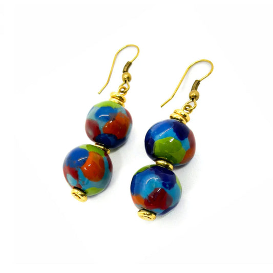 Crazy Parrot Earrings Powered by People
