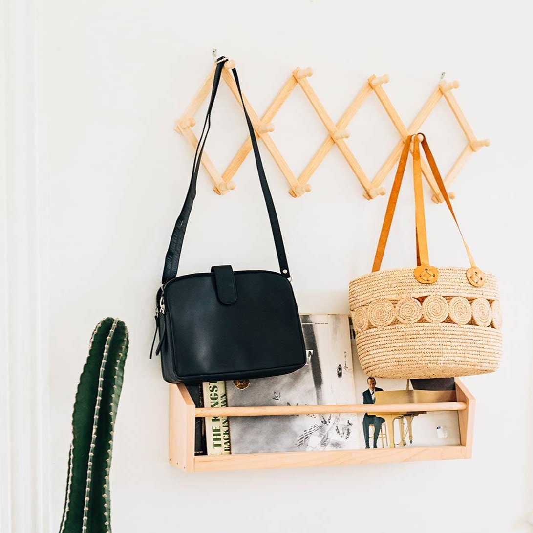 Essential Companion Leather Straps Tote Bag