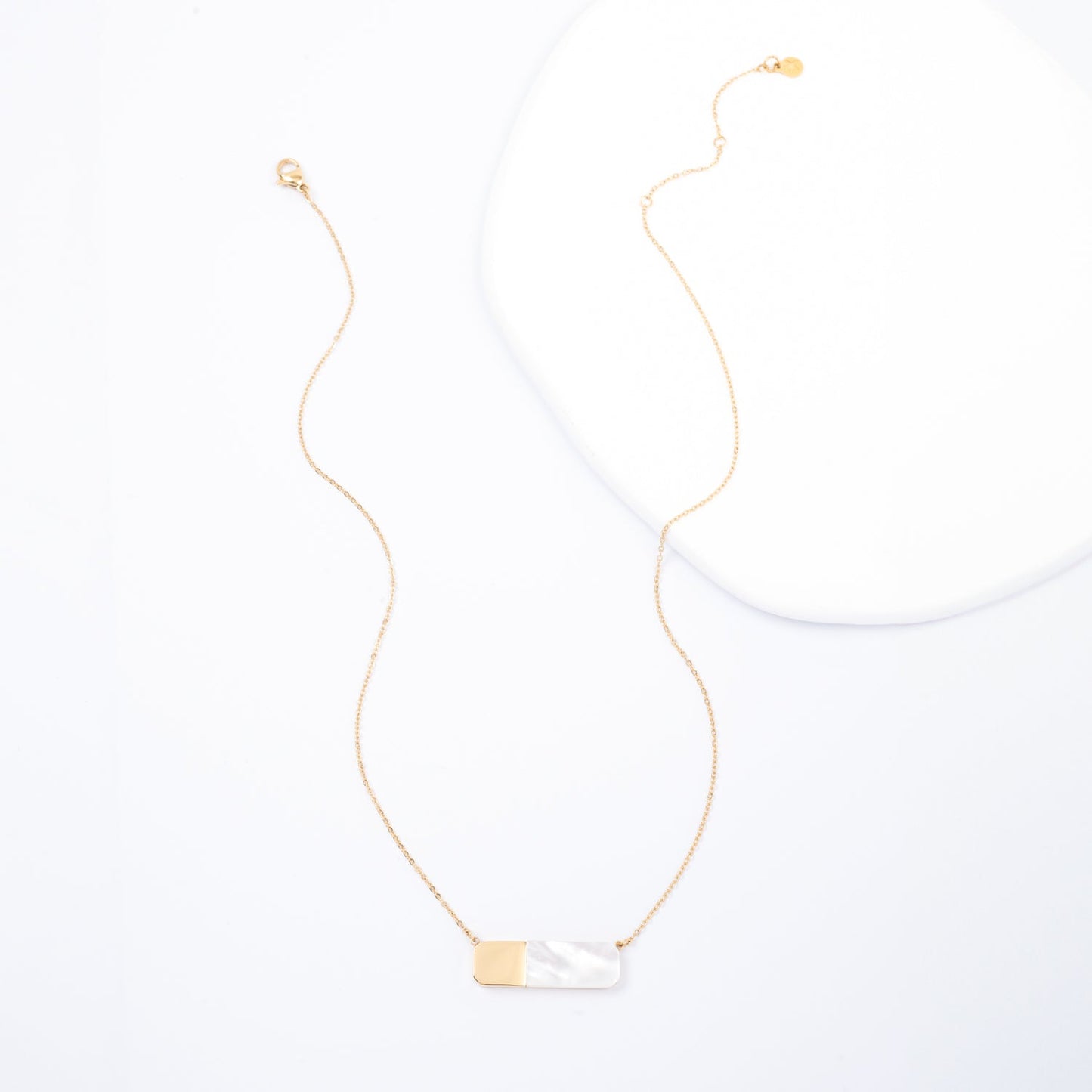 Courage Light and 14K Gold-Plated Necklace