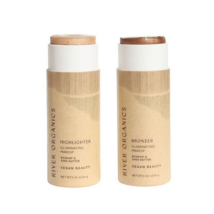 Highlighter and Bronzer Set Powered by People