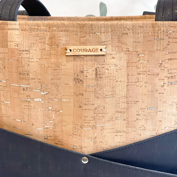 Advocate Zippered Tote | Coal - Fluent Trends