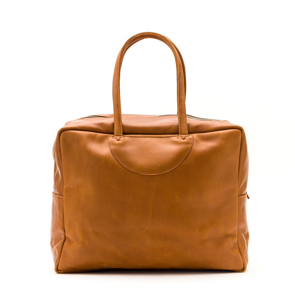 Bonnell Travel Bag | Natural Leather