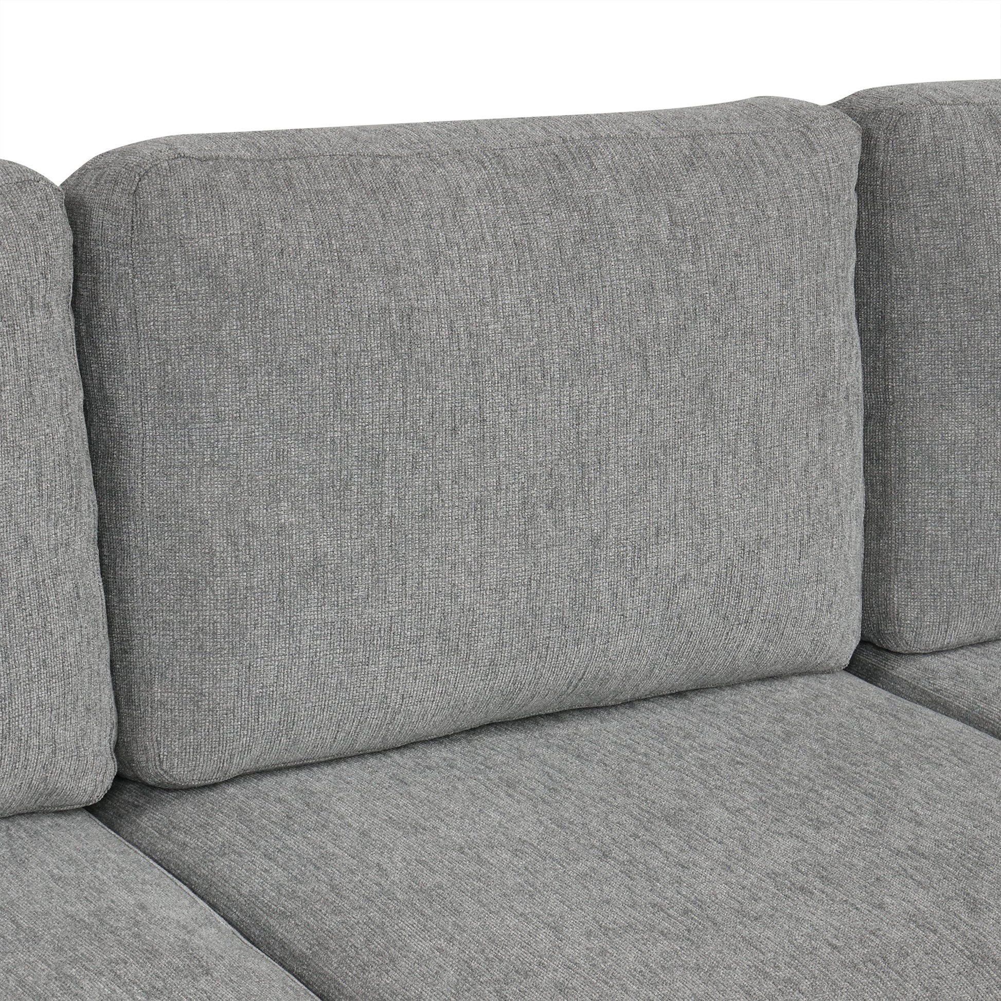 109.1' Sectional Sofa Convertible Pull-out Sofa Bed with Storage Ottoman Streamdale Furniture
