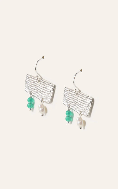 Vessel Earrings - Sterling Silver - Fluent Trends