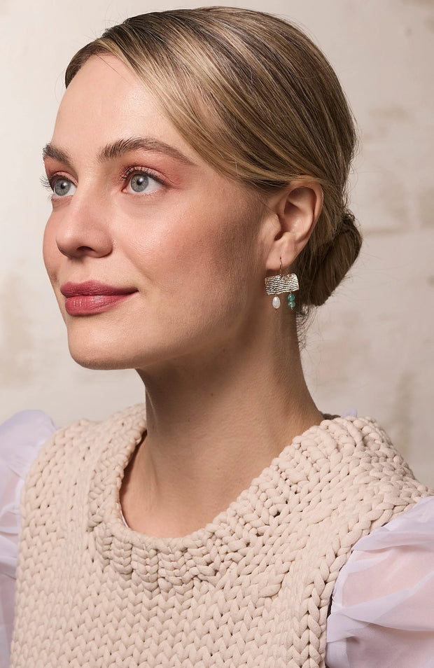 Vessel Earrings - Sterling Silver - Fluent Trends