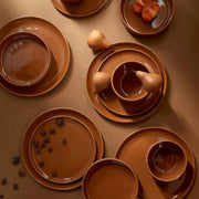 S/4 Tunisian Dinner Plate - Terracotta - Fluent Trends