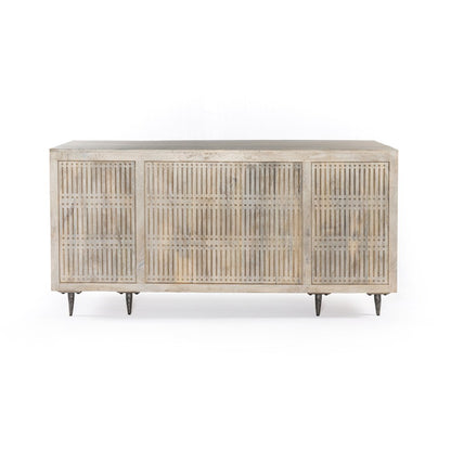 Ivory Solid Wood Executive Desk - 64" Mango