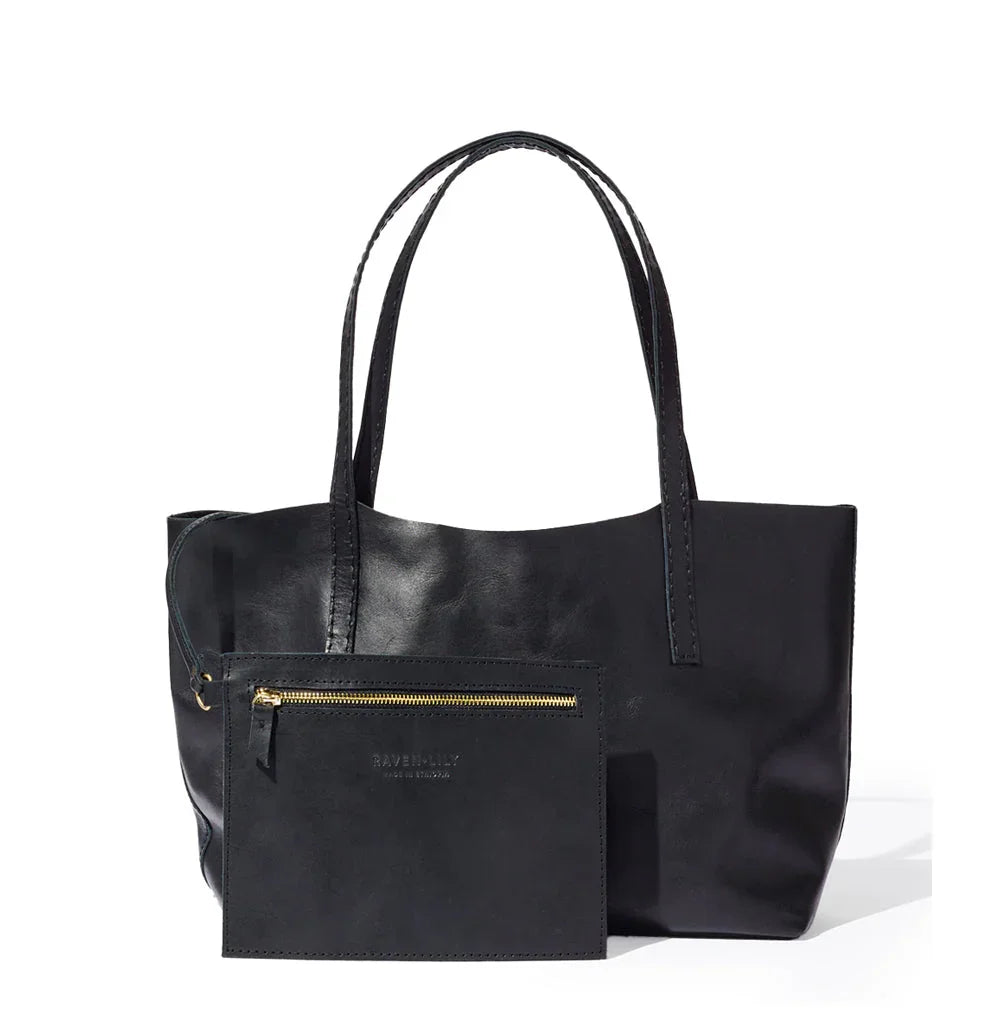 Lady Bird Carryall | Natural Leather