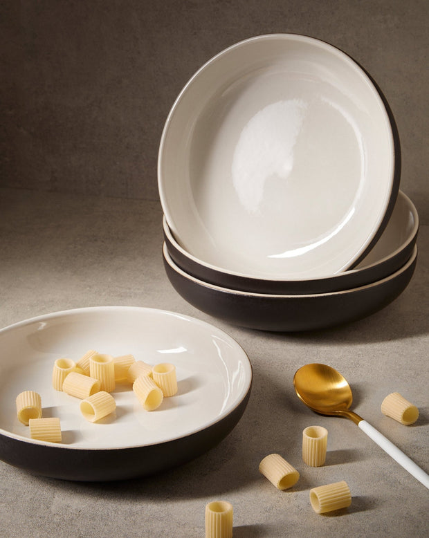 Stoneware Pasta Plate | Youlha 7.9" - Fluent Trends Pasta Plate
