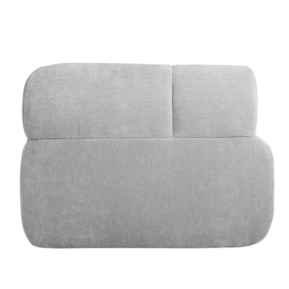 122' Modern L-Shaped Sectional Sofa with High-Density Sponge Right Hand Facing