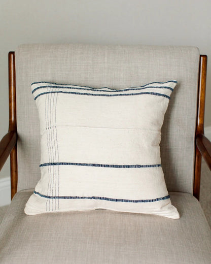 18" Ribbons Throw Pillow Cover Powered by People