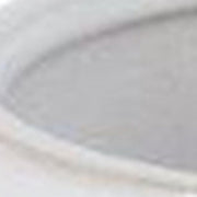 Set of Three White Porcelain 1 Ounce Round Funny Face Pot Planters With Stands - Fluent Trends Indoor Planters