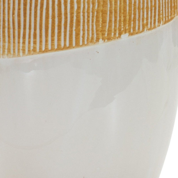 Brown 10 Ounce Round Pot Planter No additional pieces included - Fluent Trends Indoor Planters