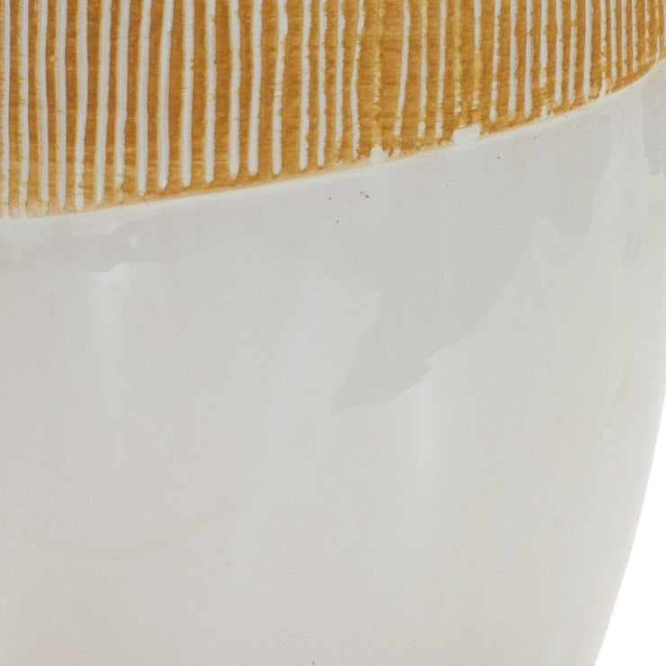 Brown 10 Ounce Round Pot Planter No additional pieces included - Fluent Trends Indoor Planters