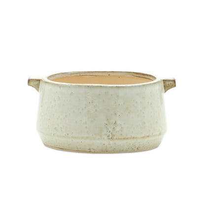 6" Gray Clay Round Pot Planter HomeRoots