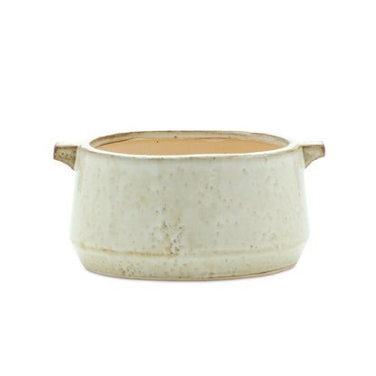 6" Gray Clay Round Pot Planter HomeRoots