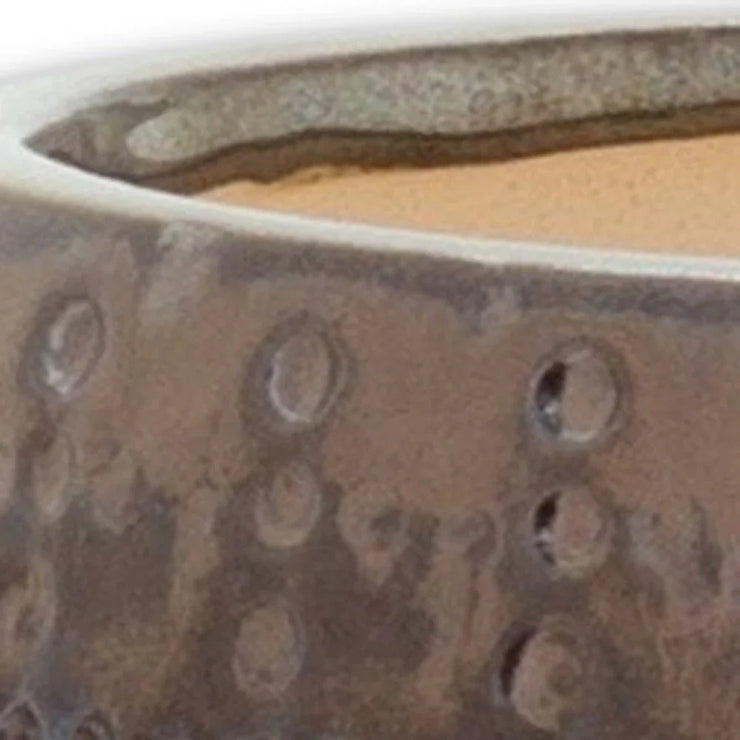 6" Blue Clay Round Pot Planter - Fluent Trends Indoor Planters