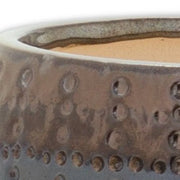 6" Blue Clay Round Pot Planter - Fluent Trends Indoor Planters