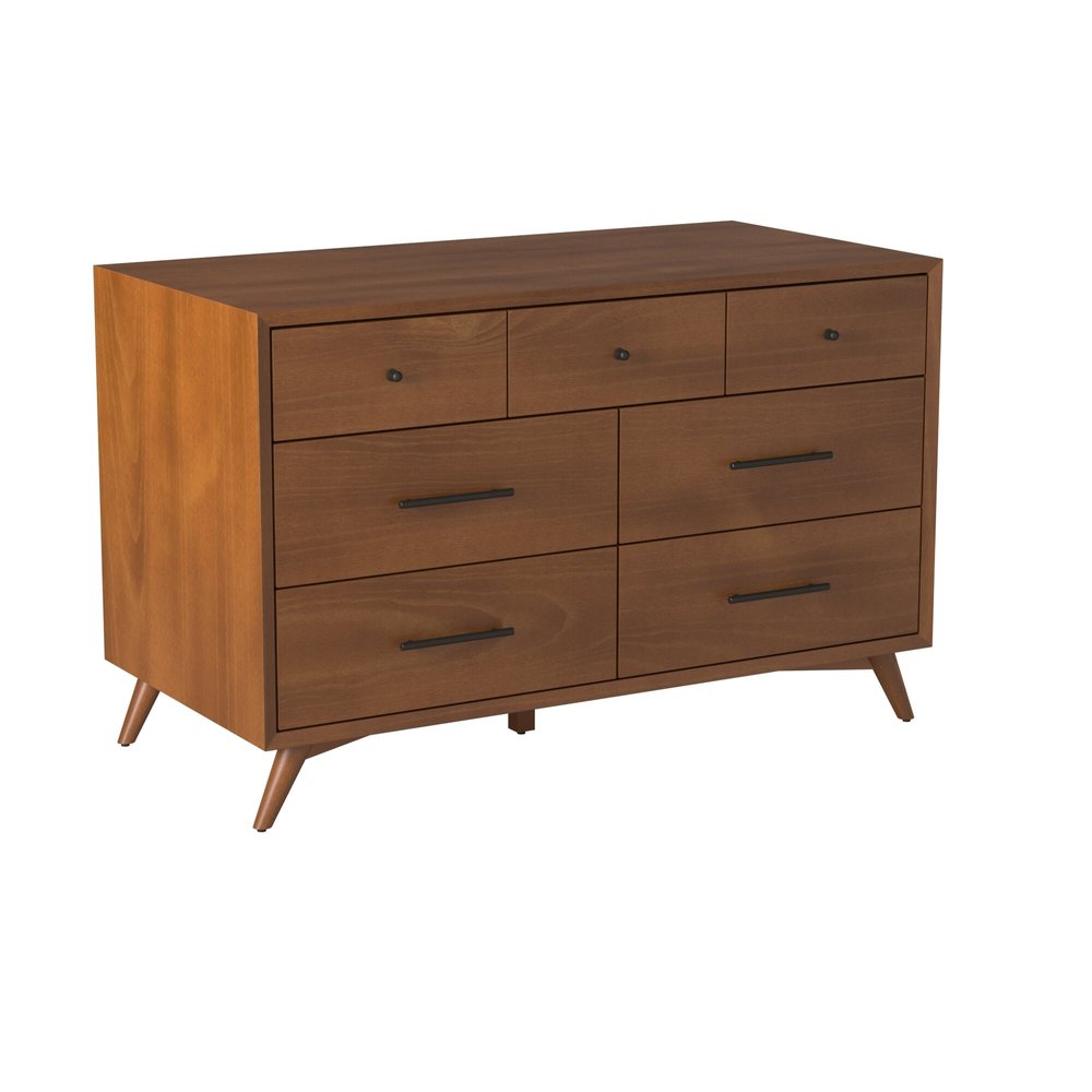 Solid Wood Bedroom Furniture | Mahogany Chest and Double Dresser