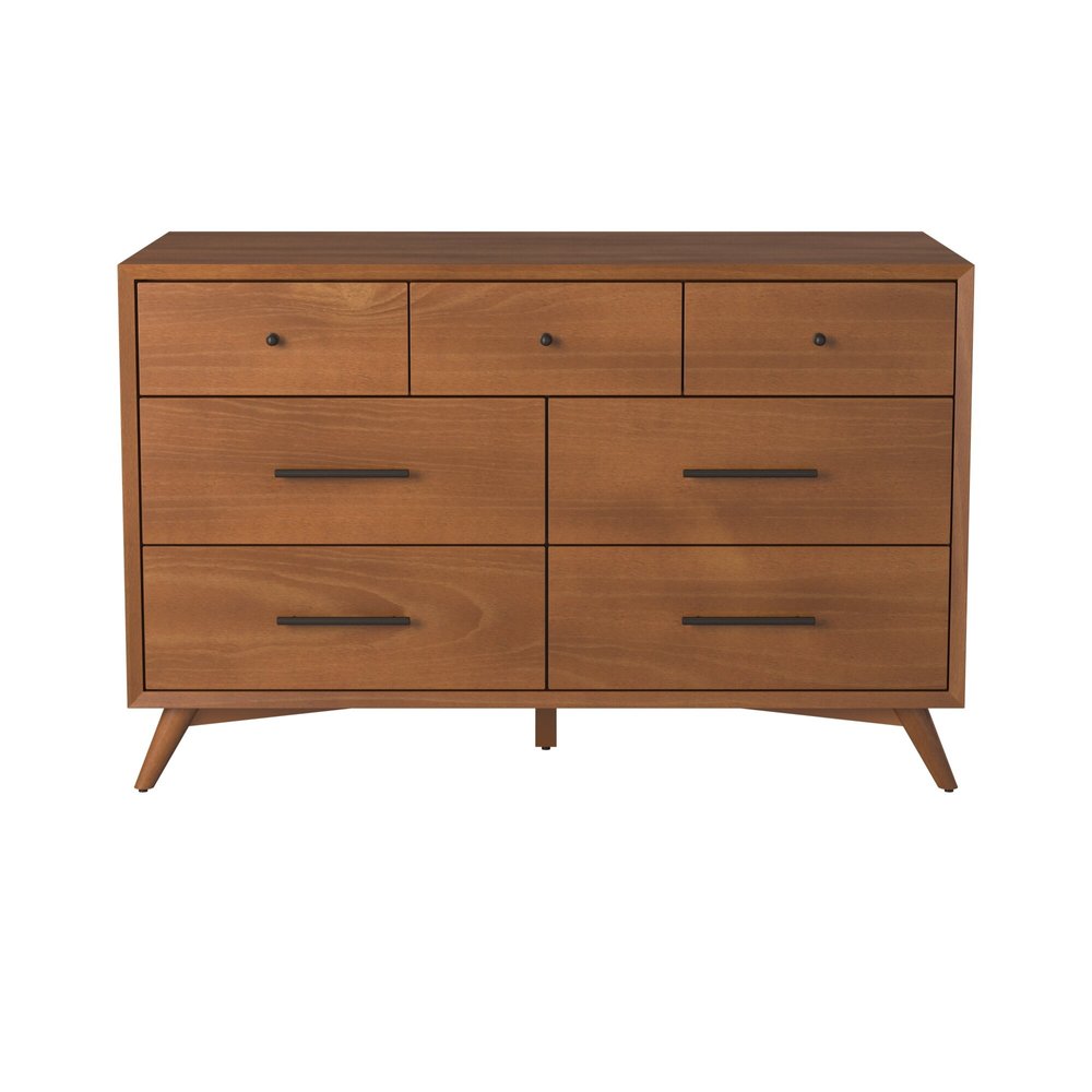 Solid Wood Bedroom Furniture | Mahogany Chest and Double Dresser