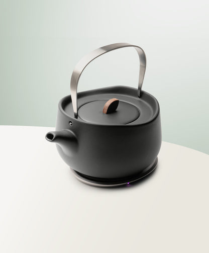 Leiph Self-heating Teapot Set - Inkstone Black (SD) Powered by People