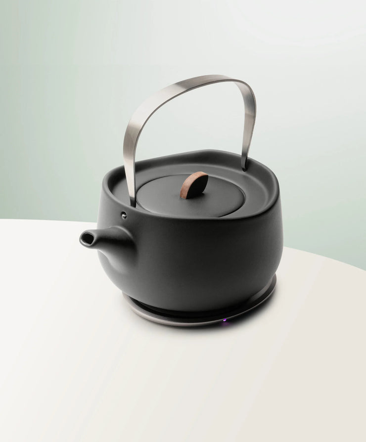 Leiph Self-heating Teapot Set - Inkstone Black (SD) - Fluent Trends