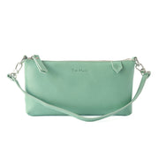 Elia Convertible Leather Bag – Clutch, Shoulder & Crossbody - Fluent Trends 