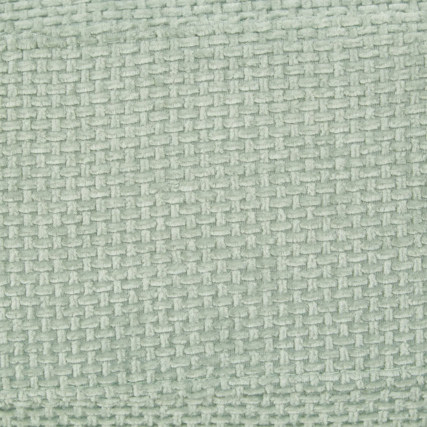 Green Chenille Chaise Lounge Sofa Bed with Adjustable Back & Smart RGB LED Lights - Fluent Trends