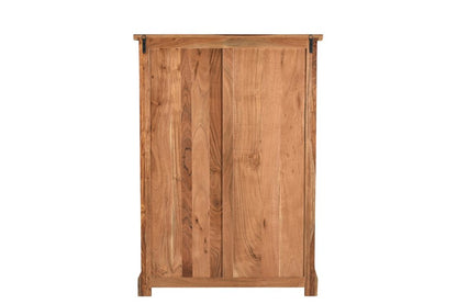 Solid Wood Live Edge Chest | Five-Drawer Sheesham Wood