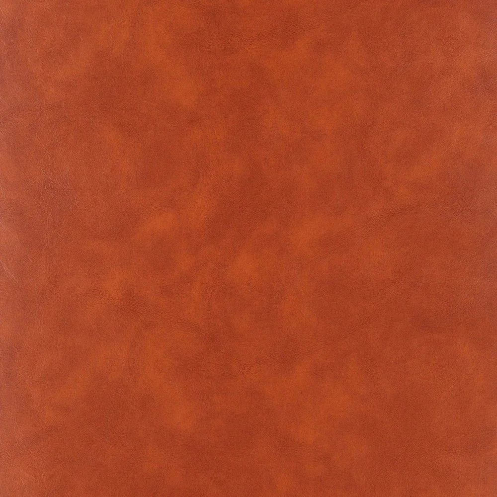 Detail shot of cognac leather texture and durable material finish